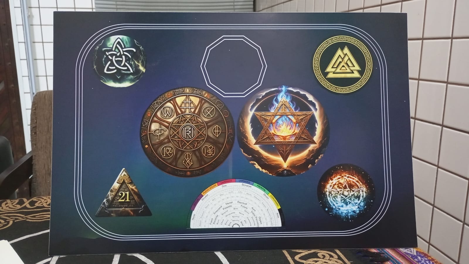 Curso de Mesa Radiônica Wicca ou Tameana